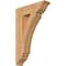 Ekena Millwork Thorton Traditional Smooth Bracket, Western Red Cedar, 5 1/2"W x 22"D x 34"H BKT06X22X34THR01SWR - alternate 1